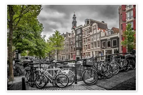Amsterdam Flower Canal / Bloemgracht de Melanie Viola