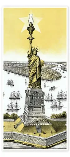 Ancient Statue of Liberty de John Parrot Stocktrek Images