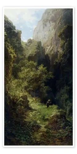 Angling Monk de Carl Spitzweg ARTOTHEK