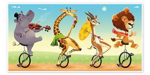 Animales de África de Kidz Collection Editors Choice