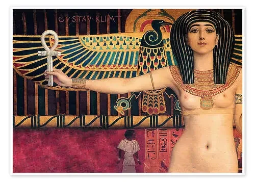 Antepasados egipcios (Isis) de Gustav Klimt Master Collection