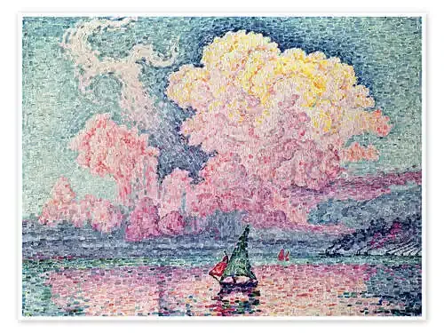 Antibes, The Pink Cloud de Paul Signac Bridgeman Images
