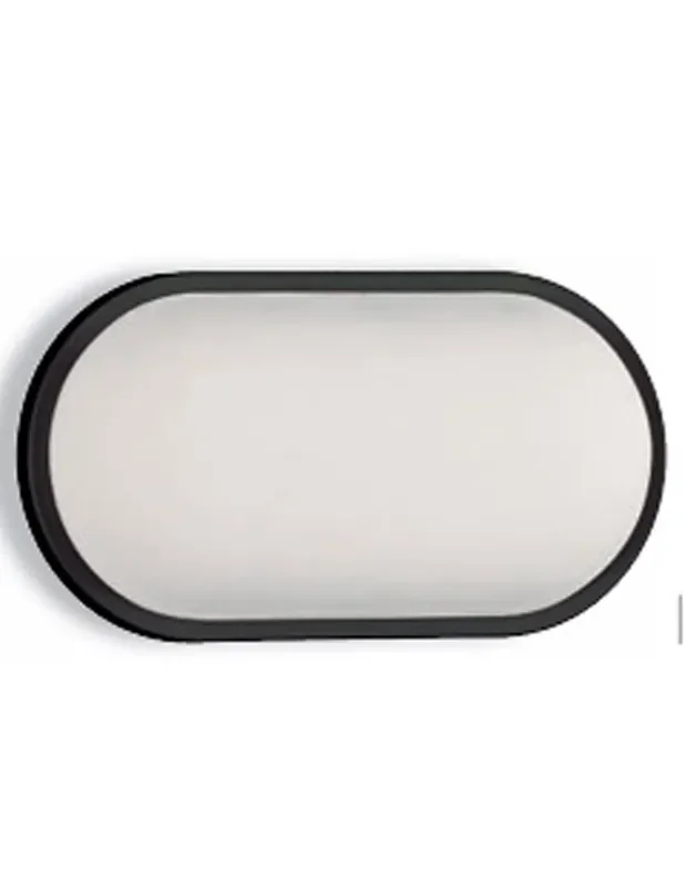Aplique de Exterior Led Negro 20W