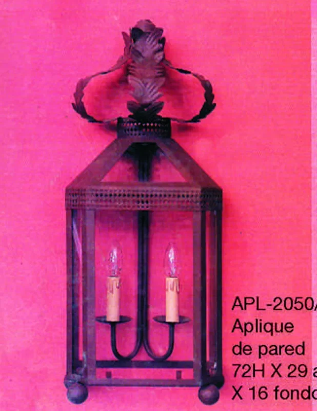 Aplique de Forja para Pared Grande