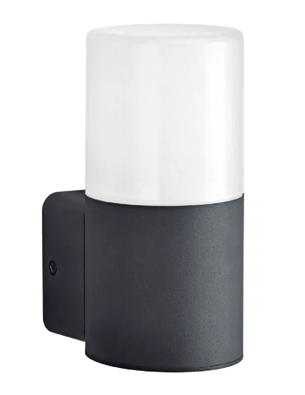 Aplique de Pared Exterior Tubo Gris Antracita