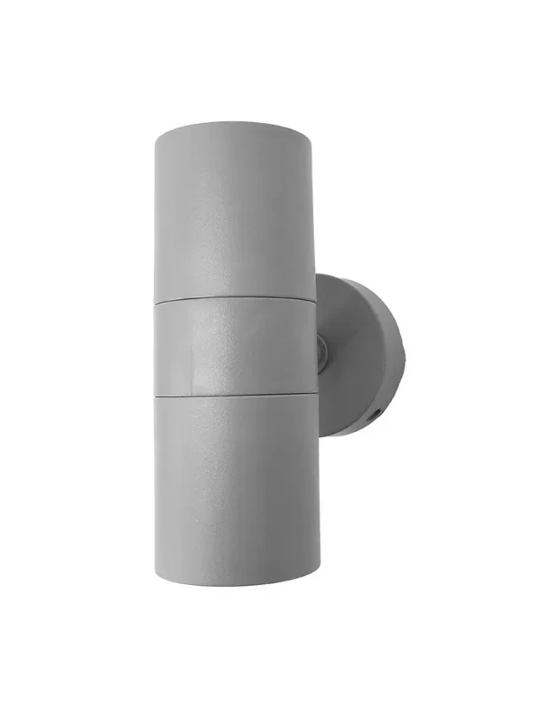 Aplique Exterior Rombo 2 Luces Gris