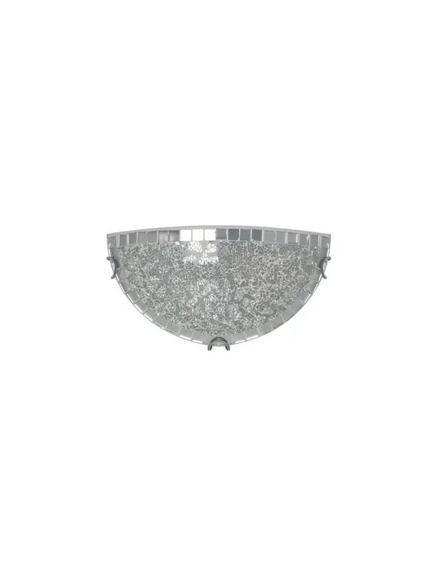 Aplique Mosaico Gris