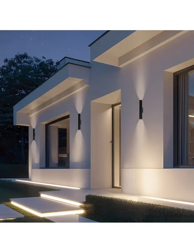 Apliques de Exterior con Efectos de Luz en 2 Direcciones