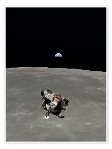 Apollo 11, superficie lunar de NASA Everett Collection