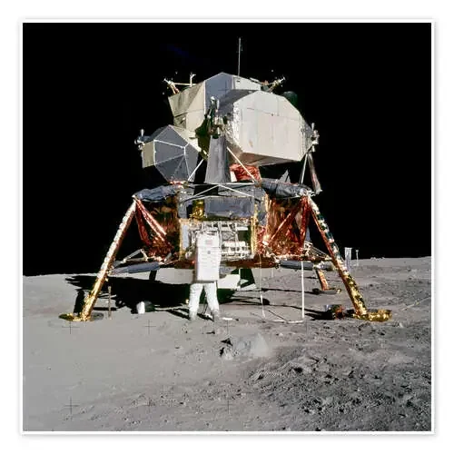 Apollo 11 y astronauta Edwin Aldrin en la Luna de NASA Everett Collection