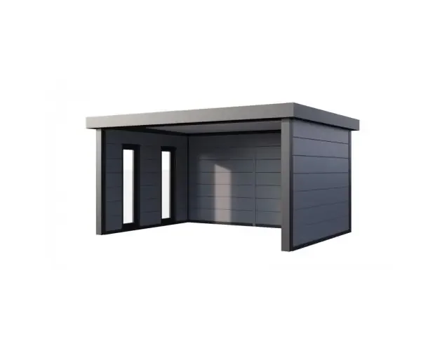 Apoyo de jardin nh2 con ventanas | gris claro | 358 x 478 – novo habitat | Brico Depôt Soddisfatti O Rimborsati