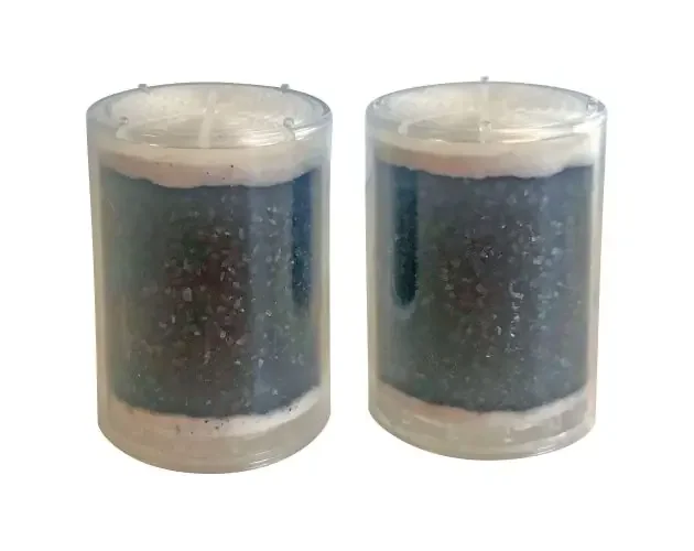 Aquawater – 2 cartuchos de carbón activo para filtro bajo el grifo | Brico Depôt Affare