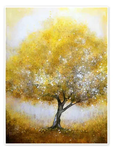 Árbol amarillo brillante de Sophie Duplain