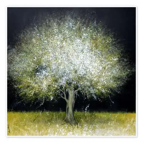 Árbol brillante en la noche de Sophie Duplain