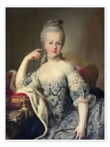 Archiduquesa Marie Antoinette Habsburg-Lothringen de Martin II Mytens Bridgeman Images