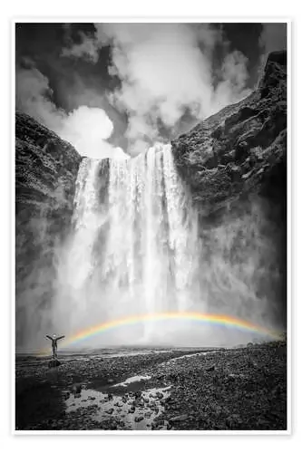 Arcoíris en Islandia de Melanie Viola