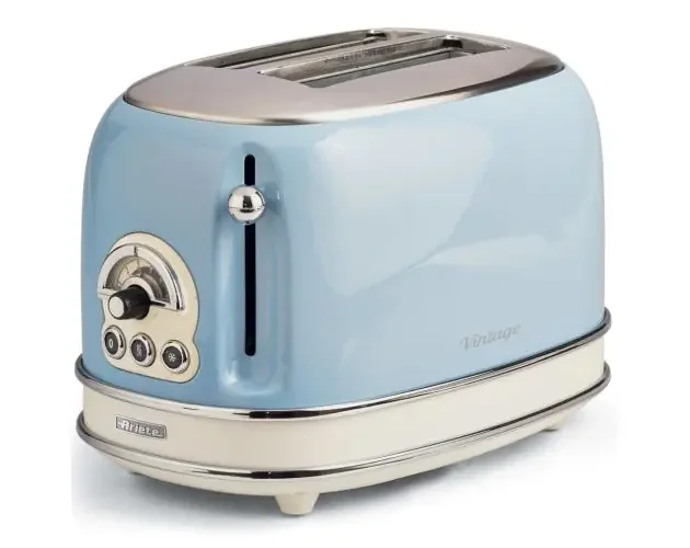Ariete tostadora de 2 rebanadas vintage azul | Brico Depôt Più Venduto