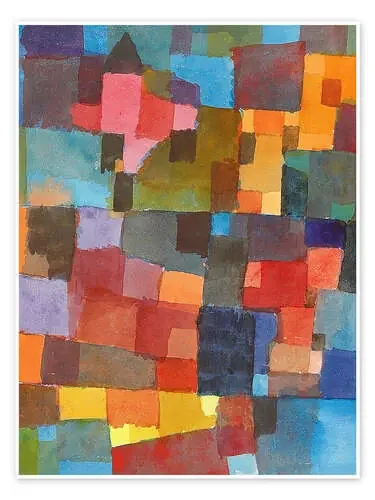 Arquitectura espacial de Paul Klee Master Collection
