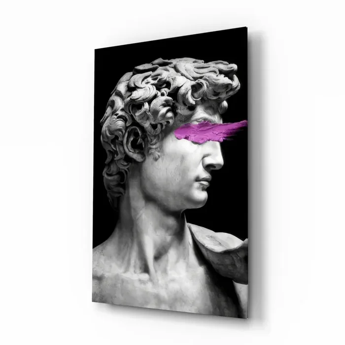 Art Guilt Glass Wall Art – 28.5 » x 18 «