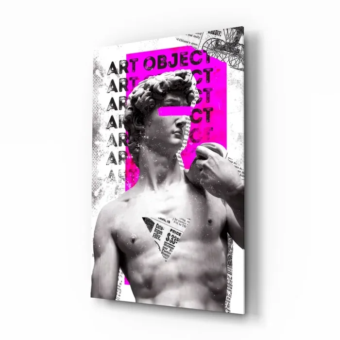 Art Object Glass Wall Art – 28.5 » x 18 «