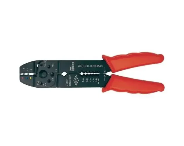 Artigianale Alicates de engarzar multifunción capacidad 0,5-6mm² – knipex – 97 21 215 | Brico Depôt