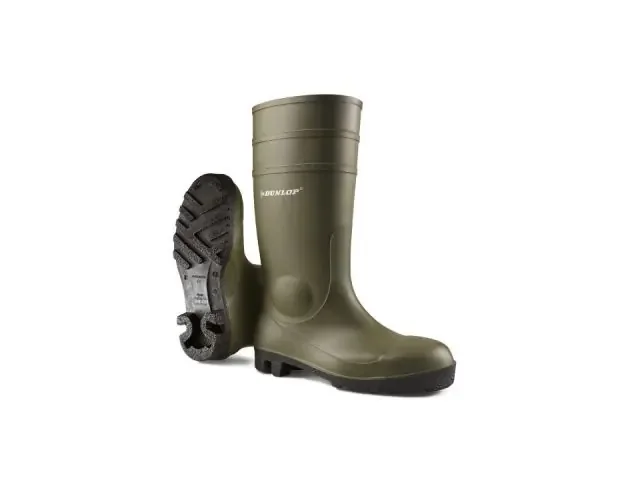 Artigianale Bota PVC dunlop protomaster verde s5 t-39 | Brico Depôt
