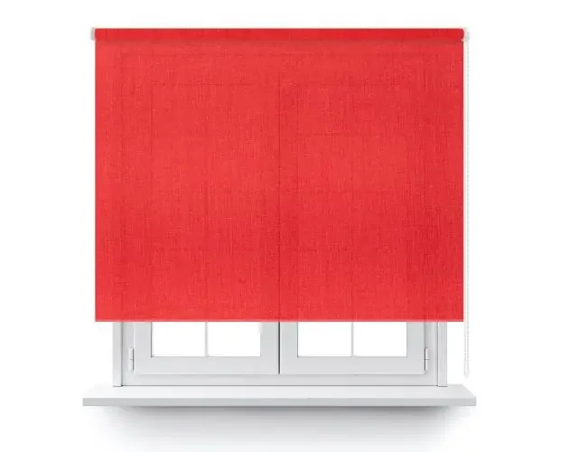 Artigianale Estor enrollable translúcido rojo 200x250cm. | Brico Depôt