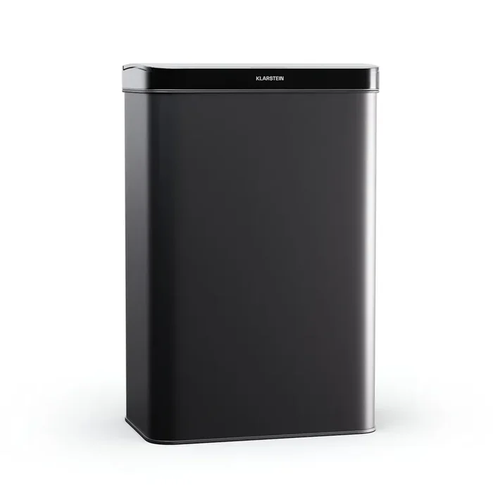 Artigianale Klarstein Cubo con sensor sin contacto 50 L Acero inoxidable Soft Close Led