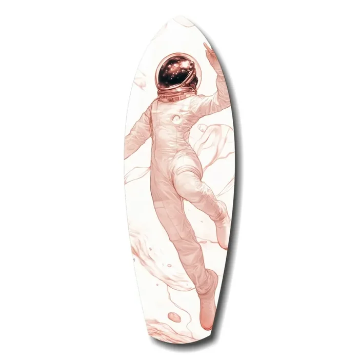 Astronaut in the Ocean Glass Wall Art – 12 » X 35 «