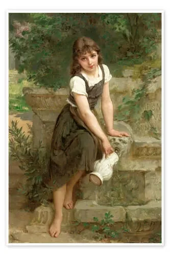 At the fountain de Émile Munier Master Collection
