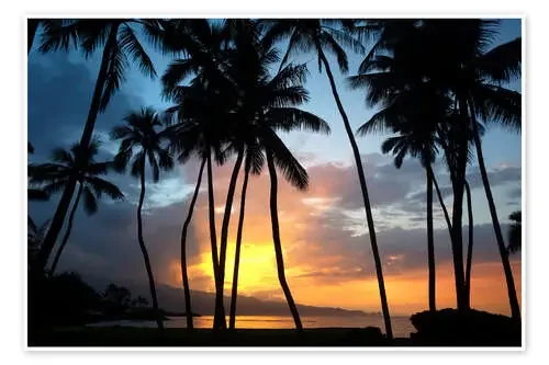 Atardecer en Maui de Ron Dahlquist Design Pics