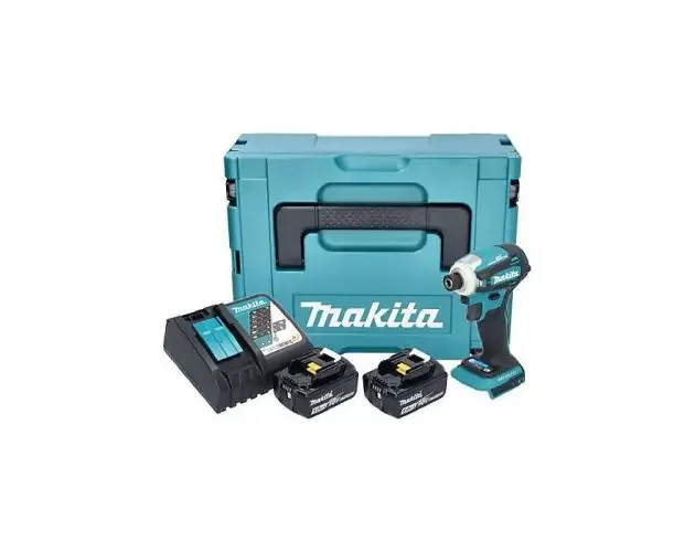 Atornilladora de impacto – Makita – dtd172rtj – 180 nm – 2×5,0 ah – maletín | Brico Depôt Economico