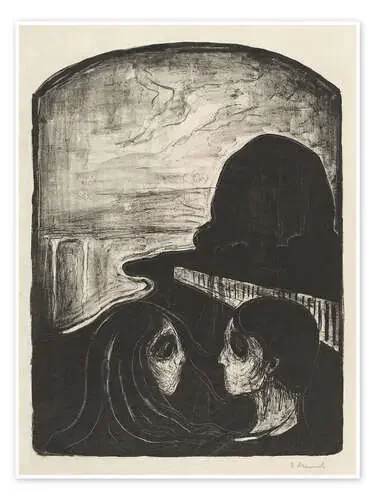 Attraction I de Edvard Munch