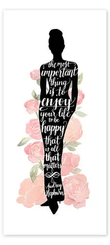 Audrey Hepburn (inglés) de Grace Popp World Art Group