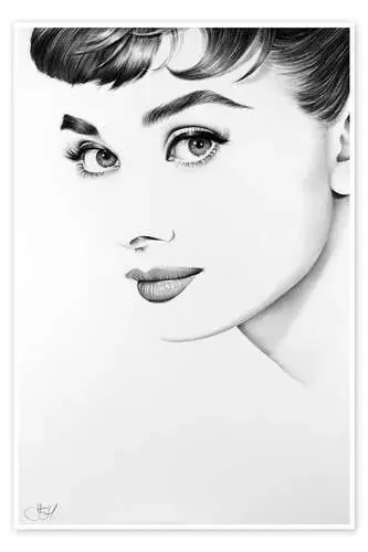 Audrey Hepburn V de Ileana Hunter