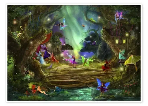 Auroras boreales bailando con las hadas de Aimee Stewart MGL Licensing
