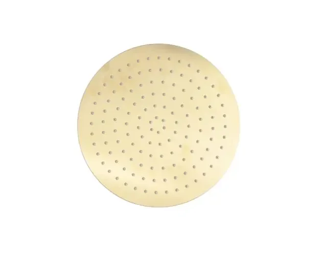 Autentico Rociador de ducha redondo ultraslim inox | Brico Depôt