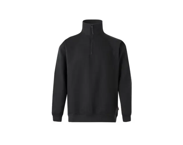 Autentico Sudadera media cremallera s negro | Brico Depôt