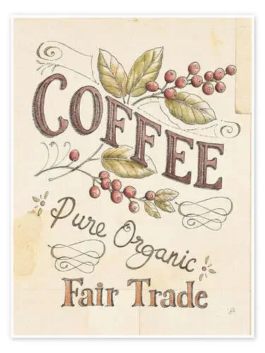 Authentic Coffee VI de Daphne Brissonnet Wild Apple Graphics