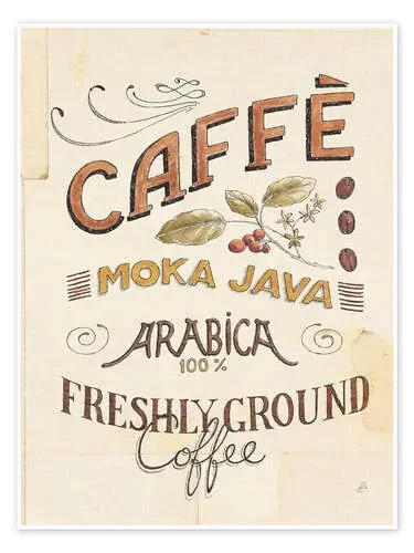 Authentic Coffee VII de Daphne Brissonnet Wild Apple Graphics