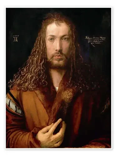 Auto retrato de Albrecht Dürer Master Collection