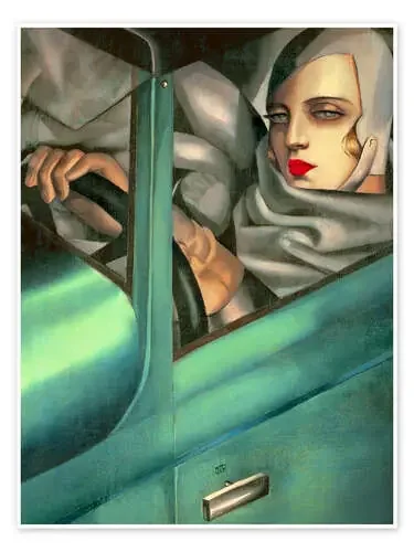 Autorretrato, 1929 de Tamara de Lempicka