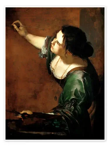 Autorretrato como alegoría de la pintura de Artemisia Gentileschi Master Collection