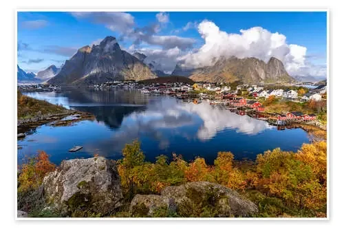 Autumn in Lofoten de Achim Thomae
