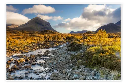 Autumn landscape on the Isle of Skye, Scotland de Moqui, Daniela Beyer