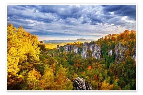 Autumn Mood Saxon Switzerland de Dave Derbis