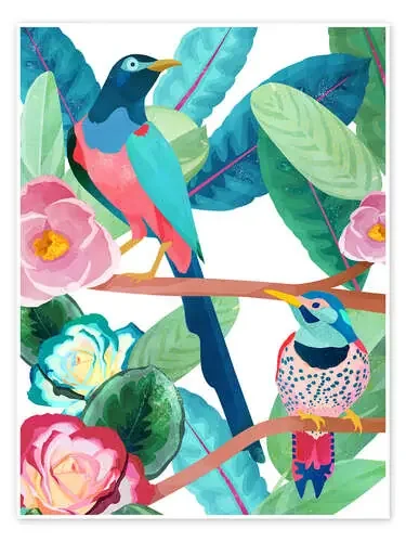Aves en primavera de Goed Blauw