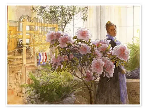 Azaleas de Carl Larsson Master Collection