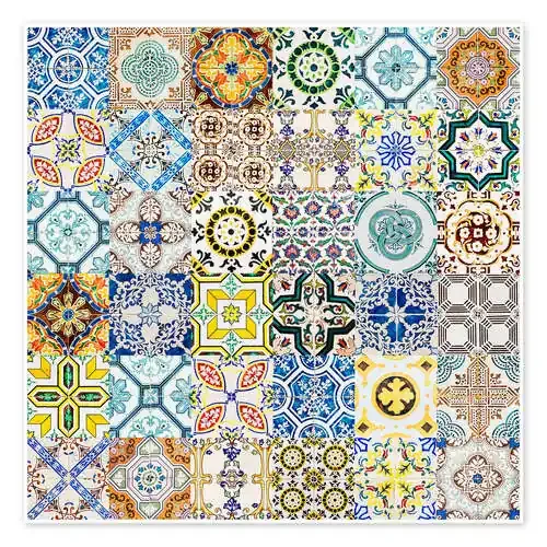 Azulejos de cerámica, Lisboa de Radu Bercan