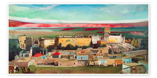 Baalbek, 1906 de Tivador Csontvary Kosztka ARTOTHEK